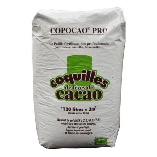 COPOCAO/TENCAO - 100 L / Paillage de coquilles de fÃ¨ves de cacao