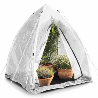 Tente d'hivernage Tropical Island - Type M - 130 cm x 130 x 150cm Ø 200cm