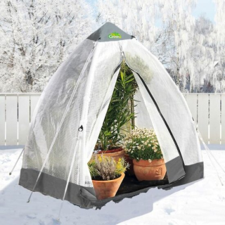 Tente d'hivernage Tropical Island - Type M - 130 cm x 130 x 150cm Ø 200cm