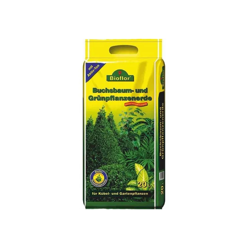 BIOFLOR terreau pour buis et plantes vertes 20 ltr